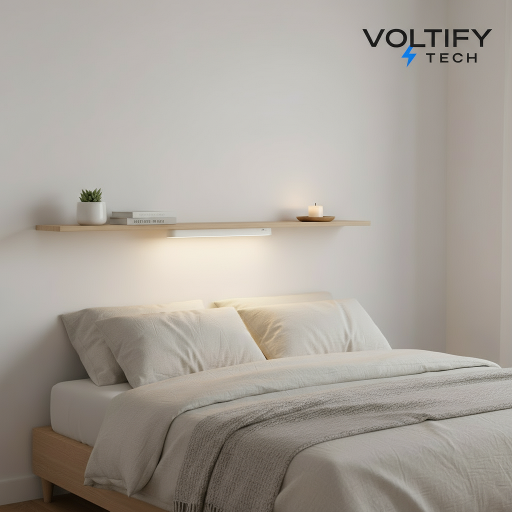 Voltify™ Magnetic Ambient Light Bar – Touch Control & Rechargeable